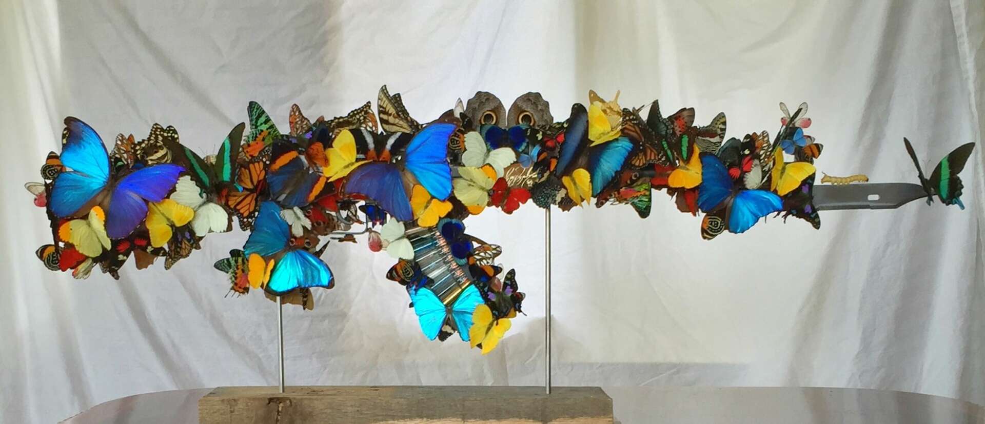 London artist recreating AK-47 artwork after being stopped by