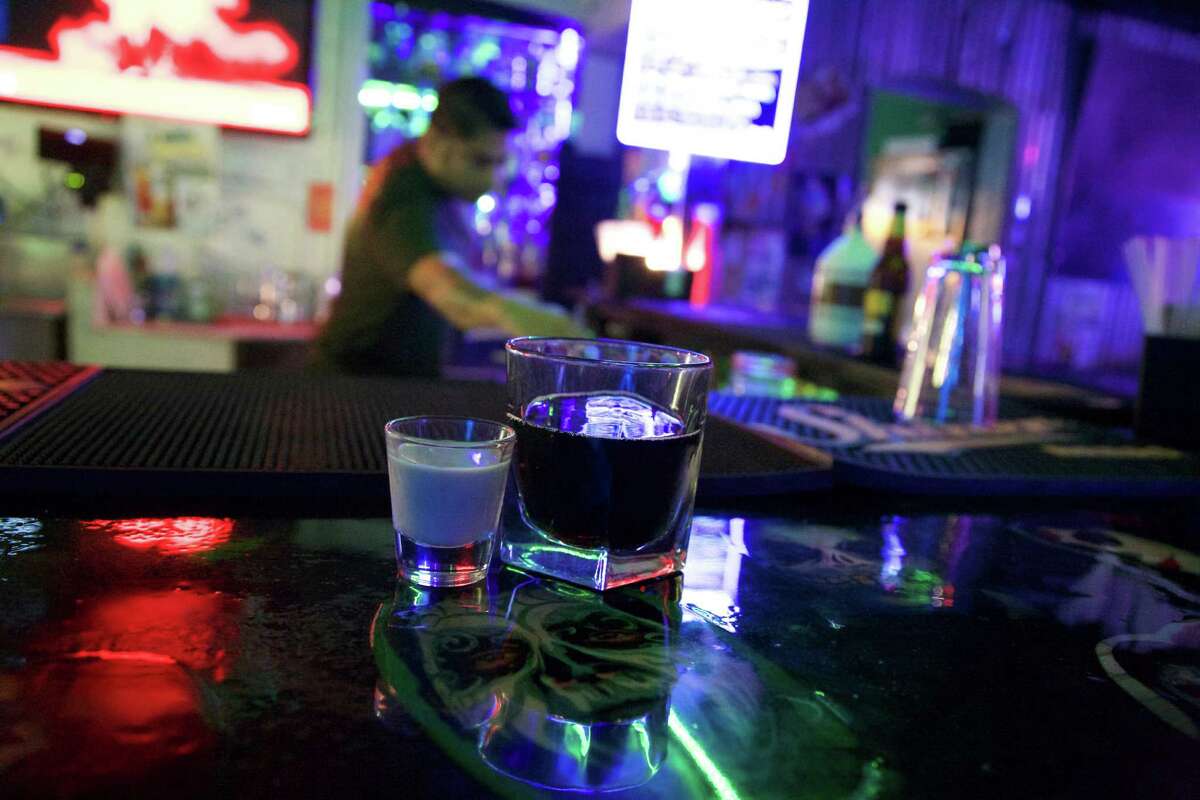 Horchata and Rootbeer shot available at Frankie Diablo's. Photos by: Xelina Flores