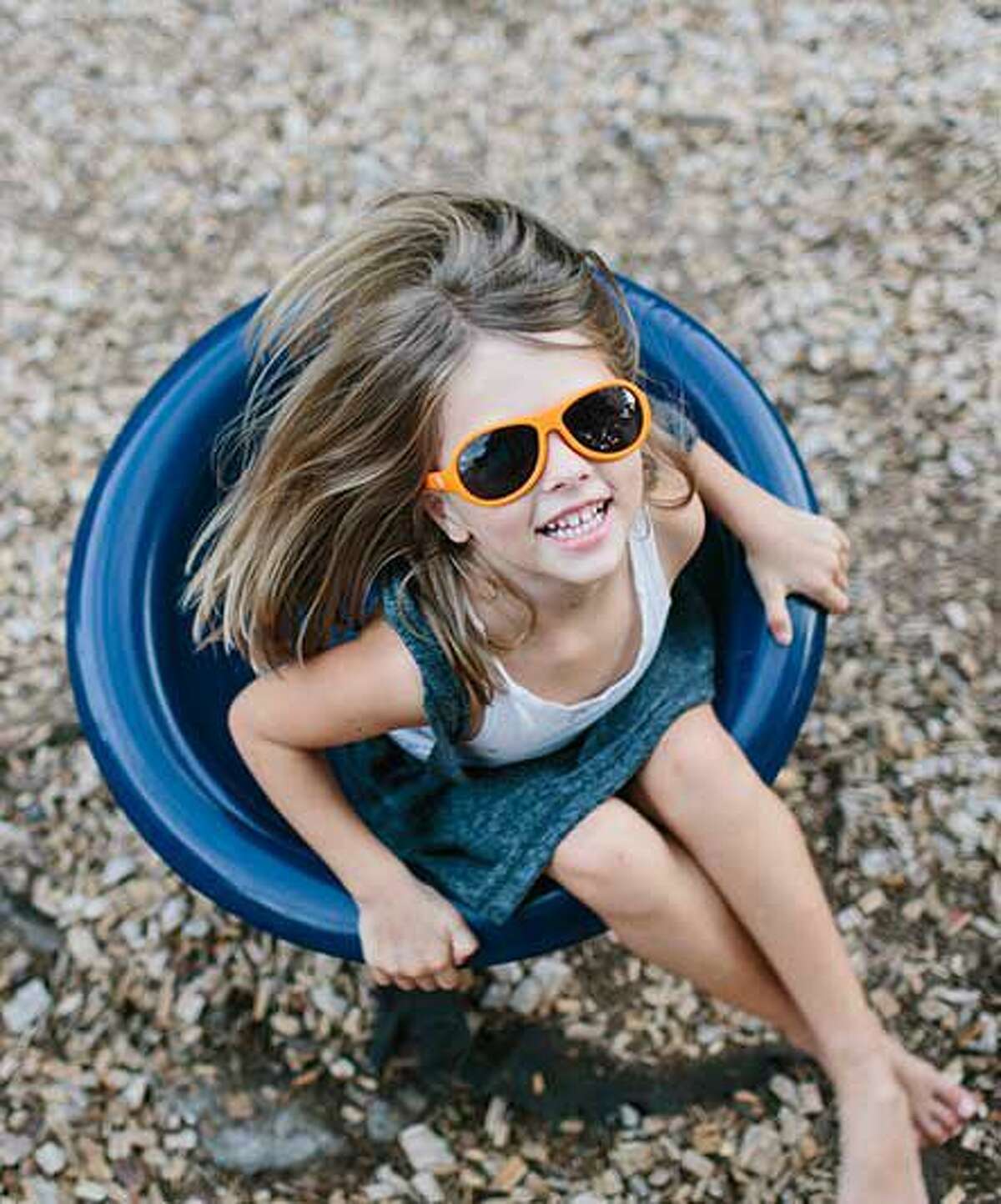 It's never too early to start wearing sunglasses.