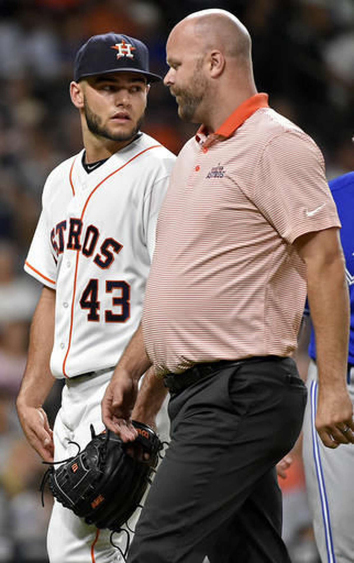 Astros' McCullers to miss opening day with strained muscle