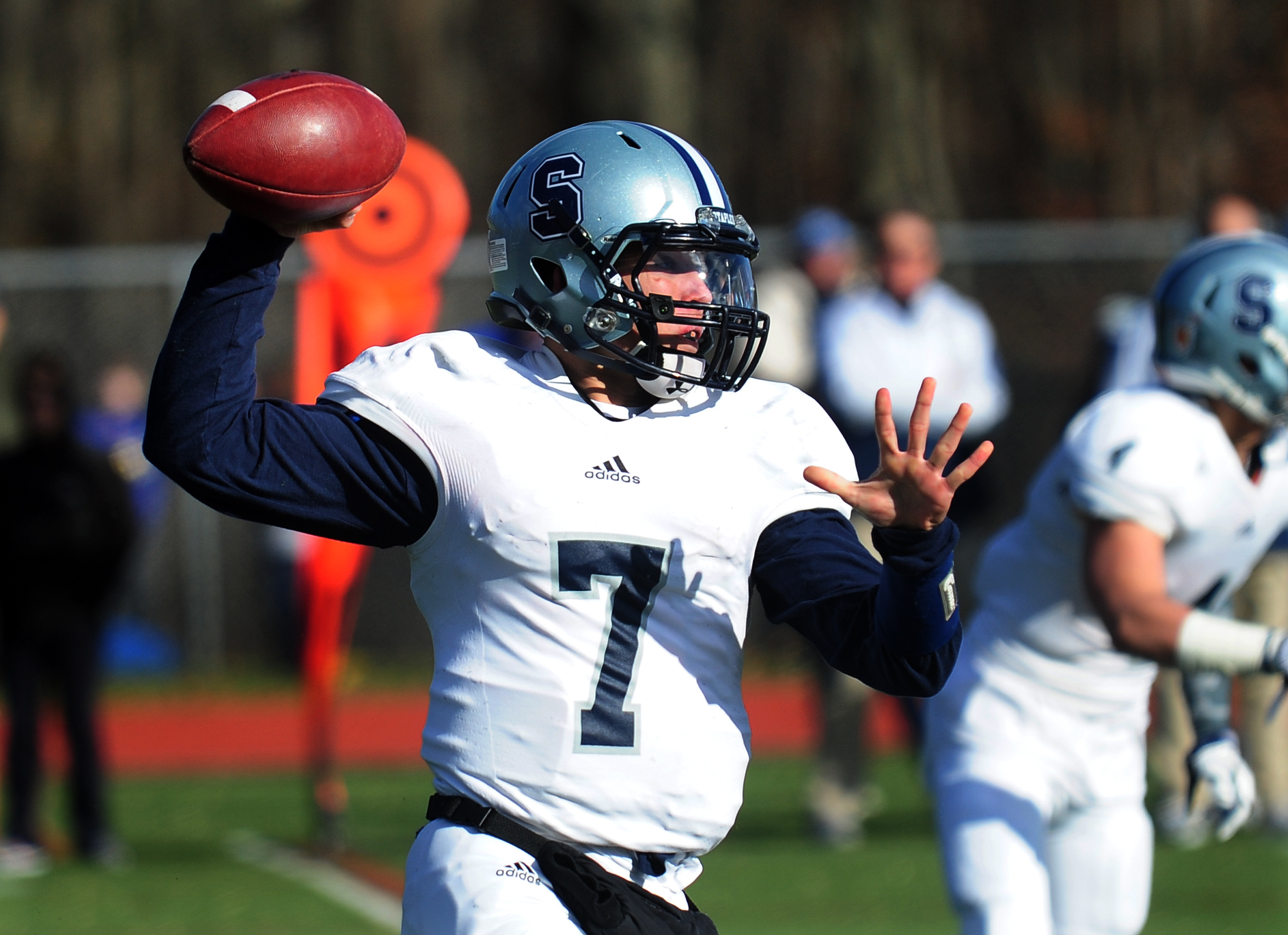 2015 in rear view as Staples football opens camp