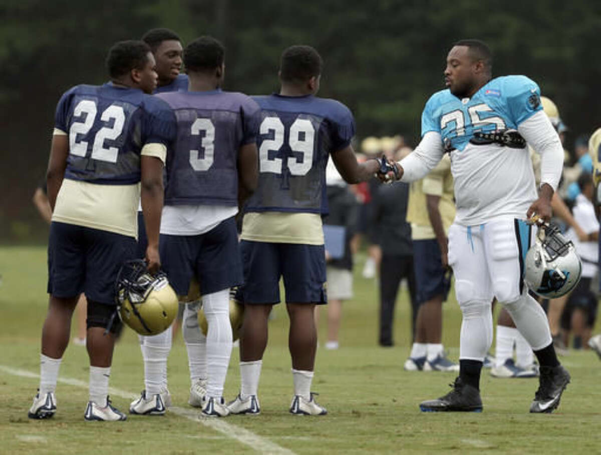 PHOTOS: Carolina Panthers Play 60 Camp in Spartanburg