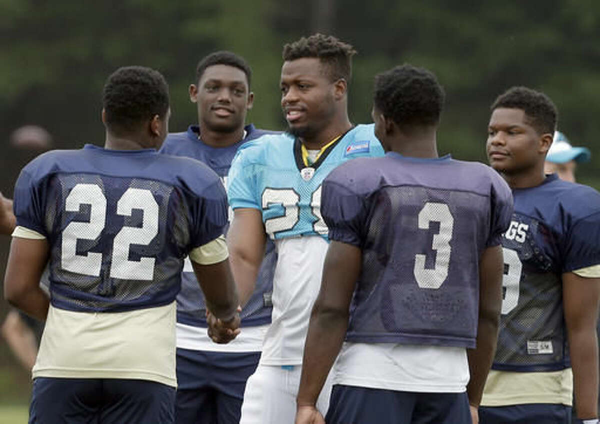 PHOTOS: Carolina Panthers Play 60 Camp in Spartanburg