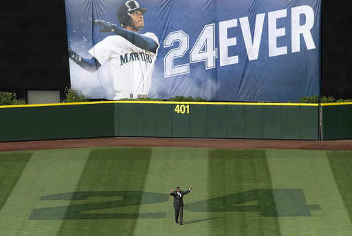 Mariners retire Griffey's No. 24 on emotional night - The Columbian