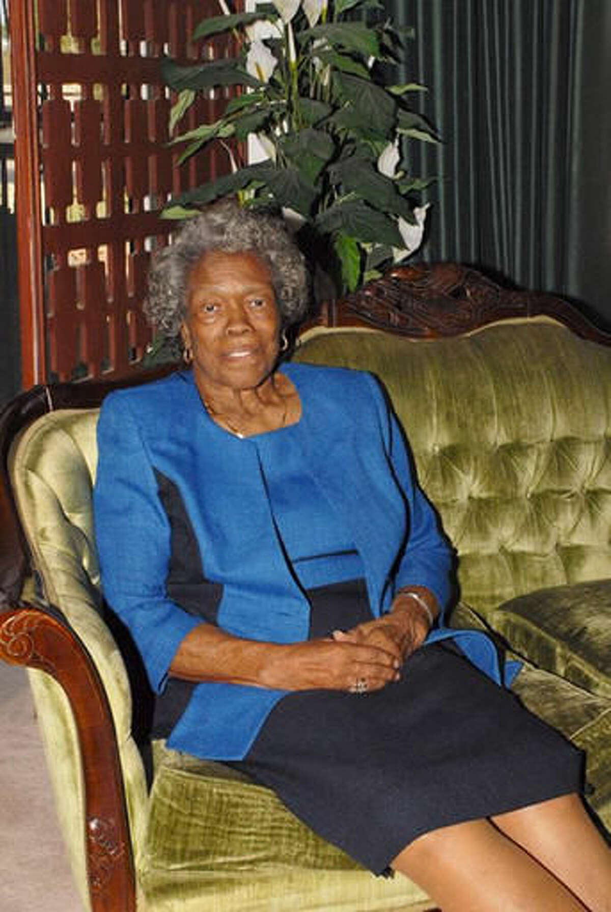 This photo provided by the family of Stella Parson, shows Parson, the first black woman to graduate from college in the state of Nevada. Parson passed away at 86 on July 29, 2016. A memorial service was planned in Las Vegas on Friday, Aug. 5, 2016. Parson earned a bachelor's degree in English from the University of Nevada, Reno in 1952 at a time most of the nation was still segregated. (Courtesy of Stella Parson Family via AP).