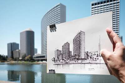 Architect S Love Of San Francisco Buildings Shows In His Sketches