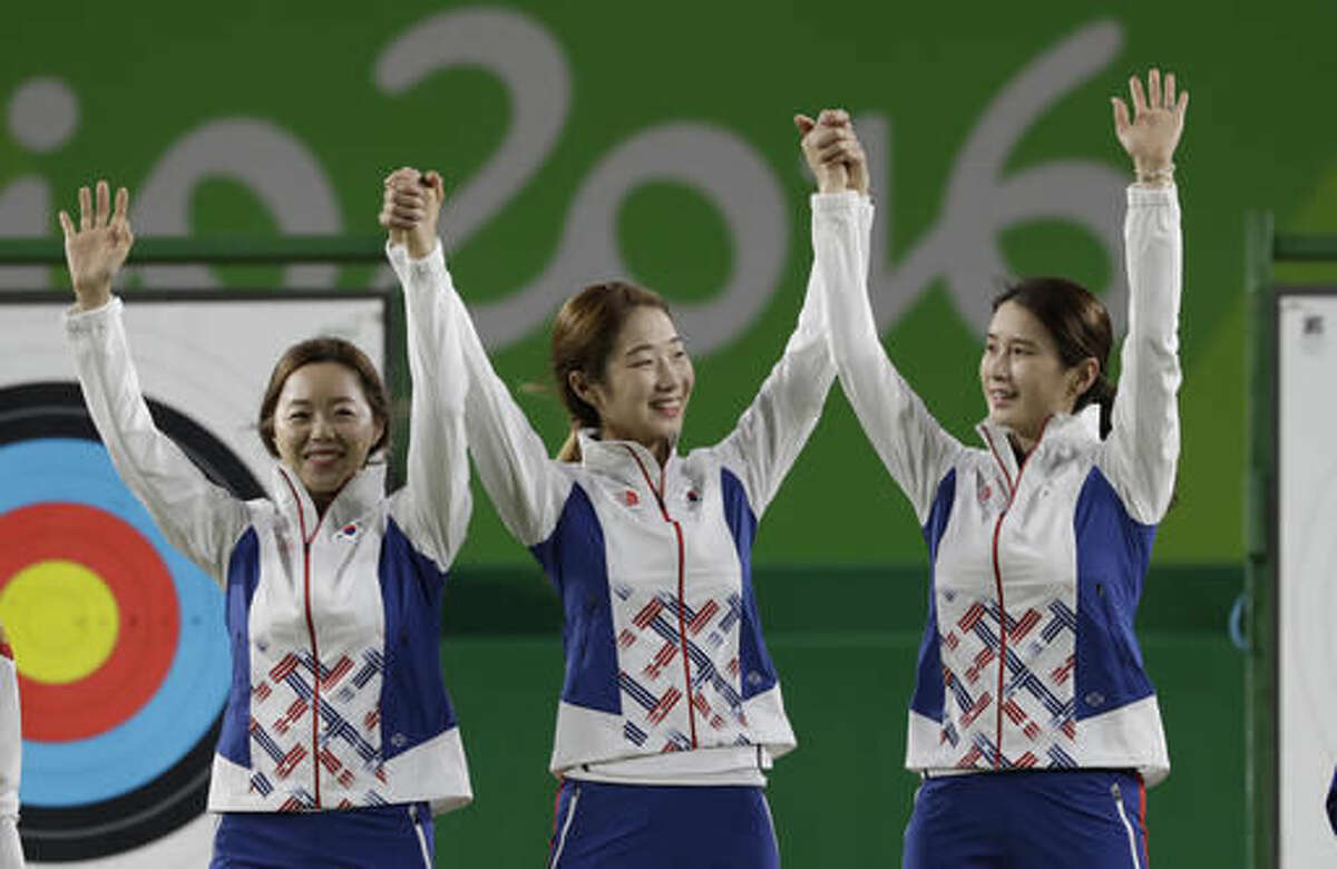 SKorean women win 8th straight Olympic gold in team archery