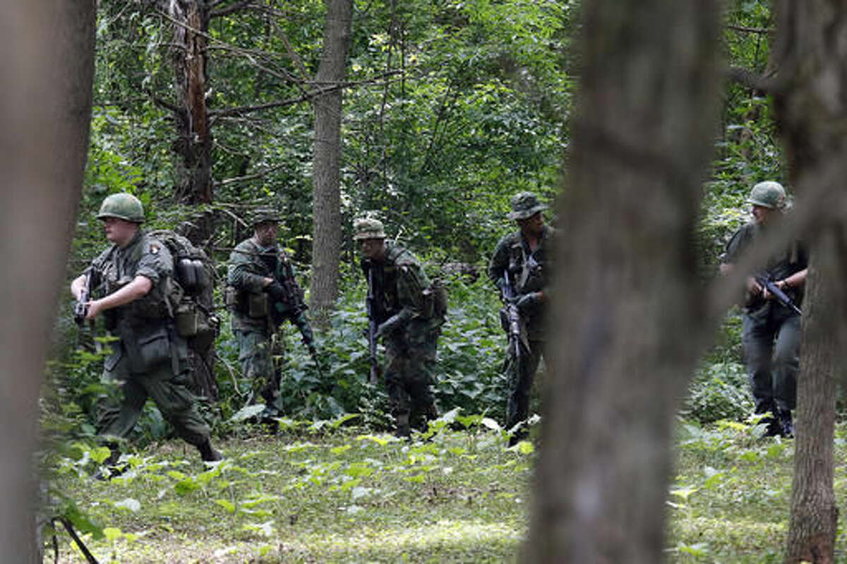 EXCHANGE: Re-enactment pays homage to Vietnam veterans