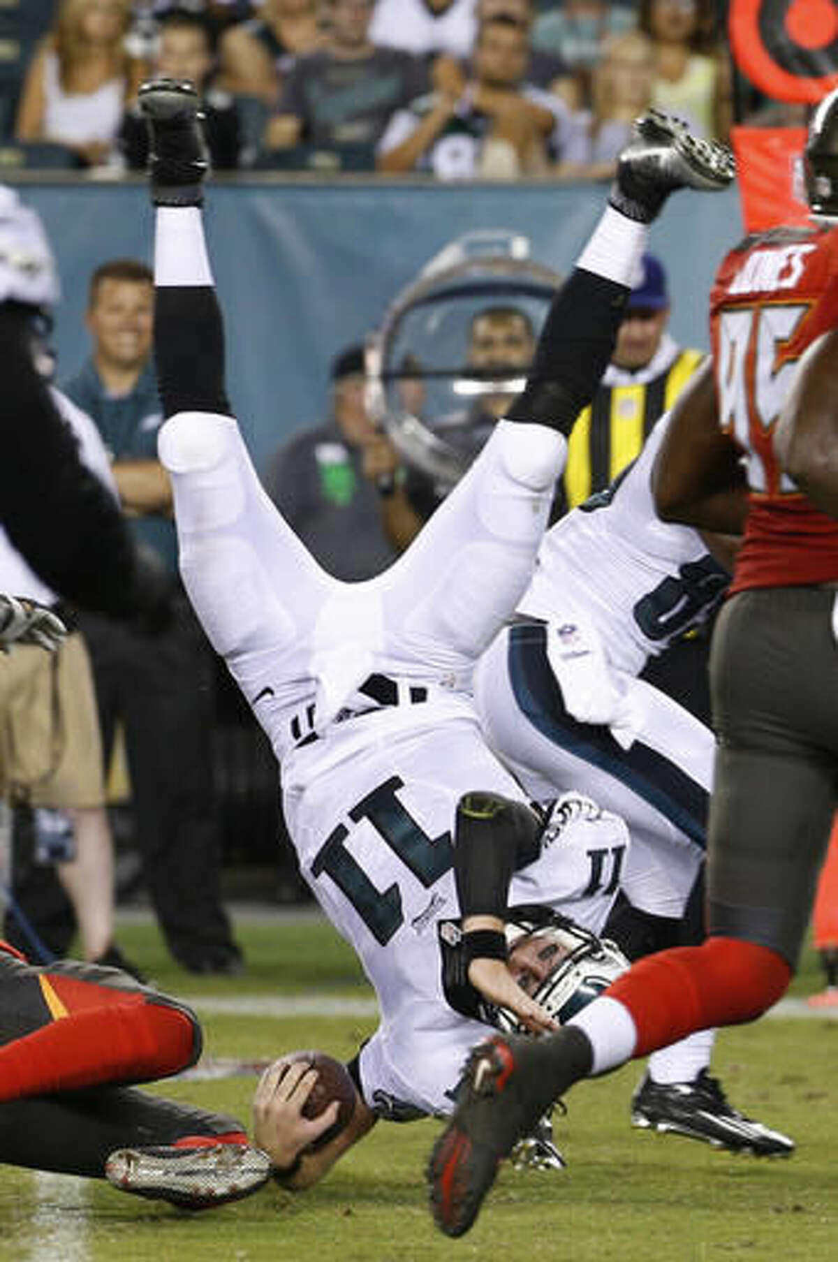 From Wentz to Cox, the Sunday Night Football intro is full of Eagles