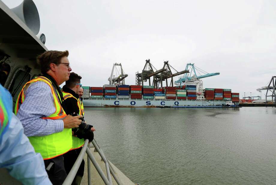 Infrastructure experts get channel view of port - Houston Chronicle