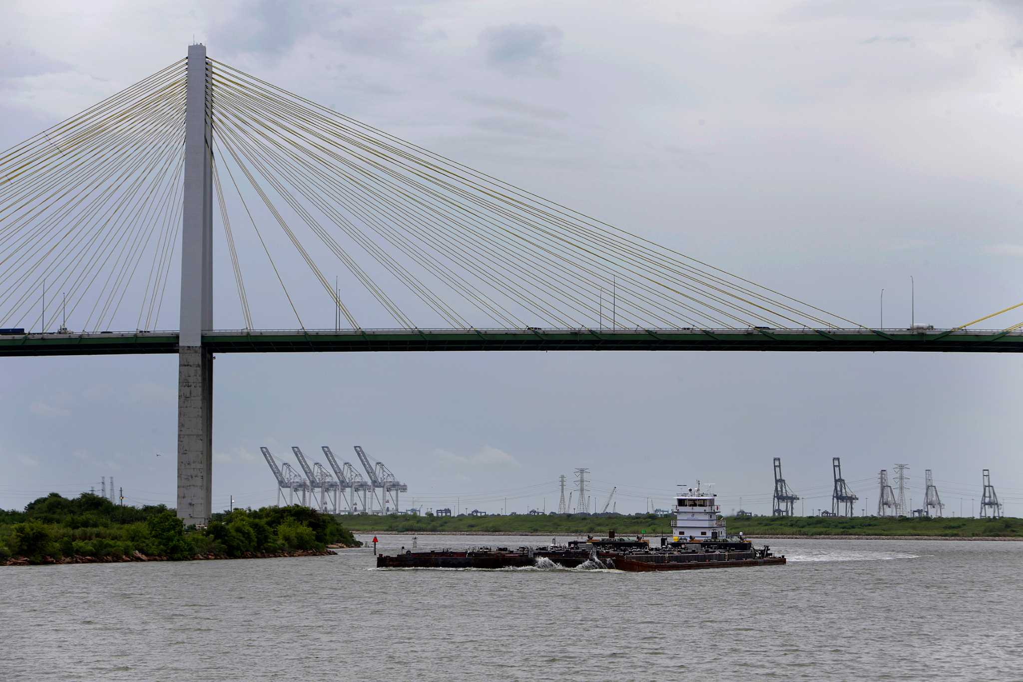 Major closures on Fred Hartman Bridge set for this weekend