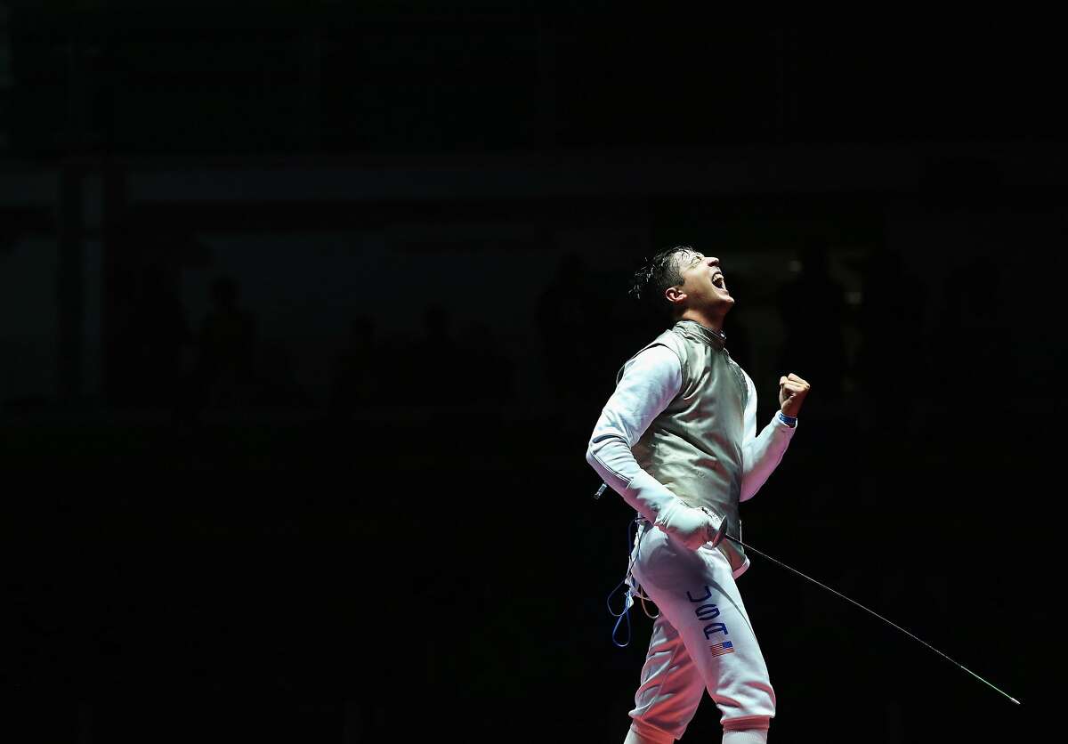 Alexander Massialas : Silver in fencing (foil), bronze in men's team foil