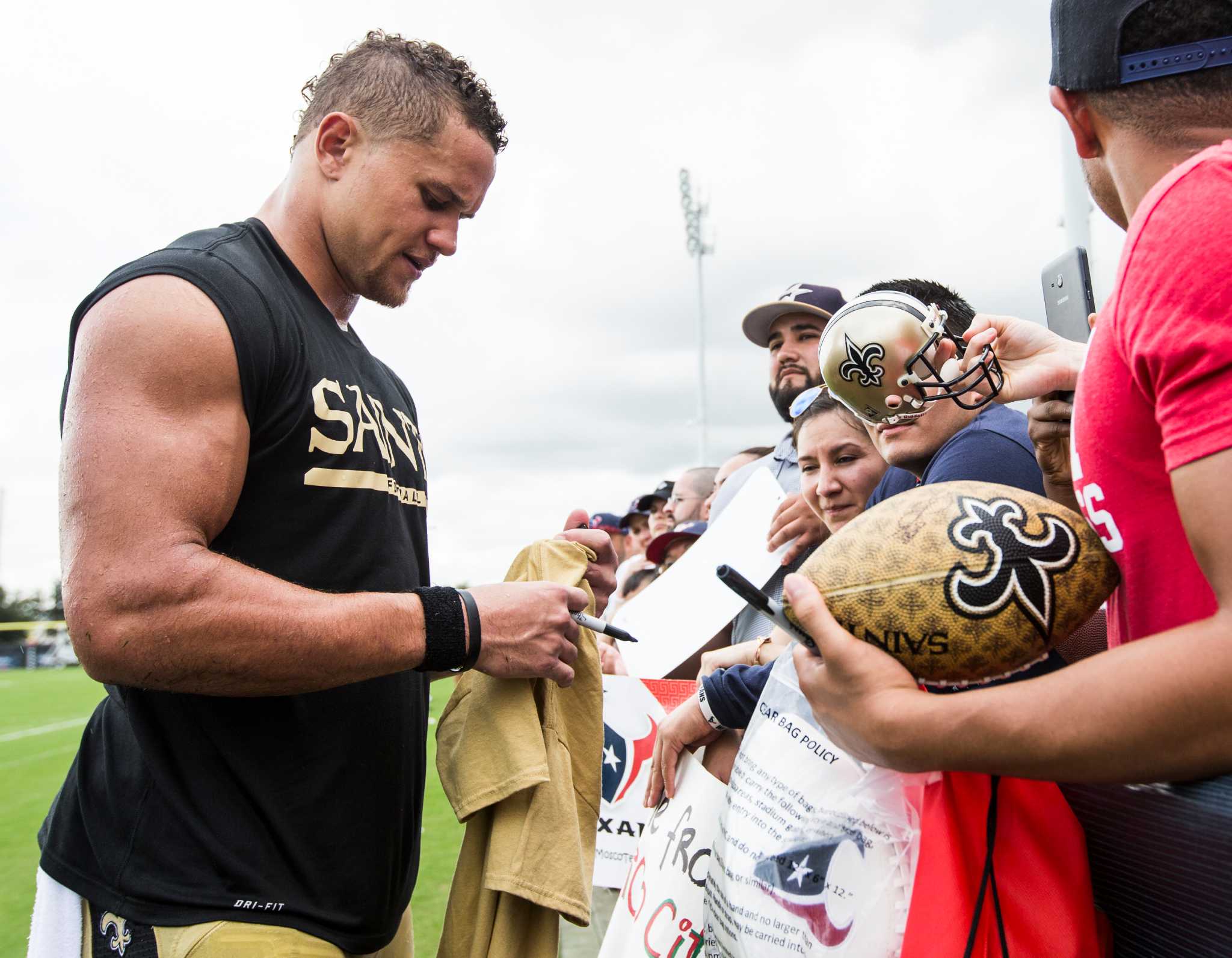 Texans' Mark Ingram reflects on playing with Drew Brees