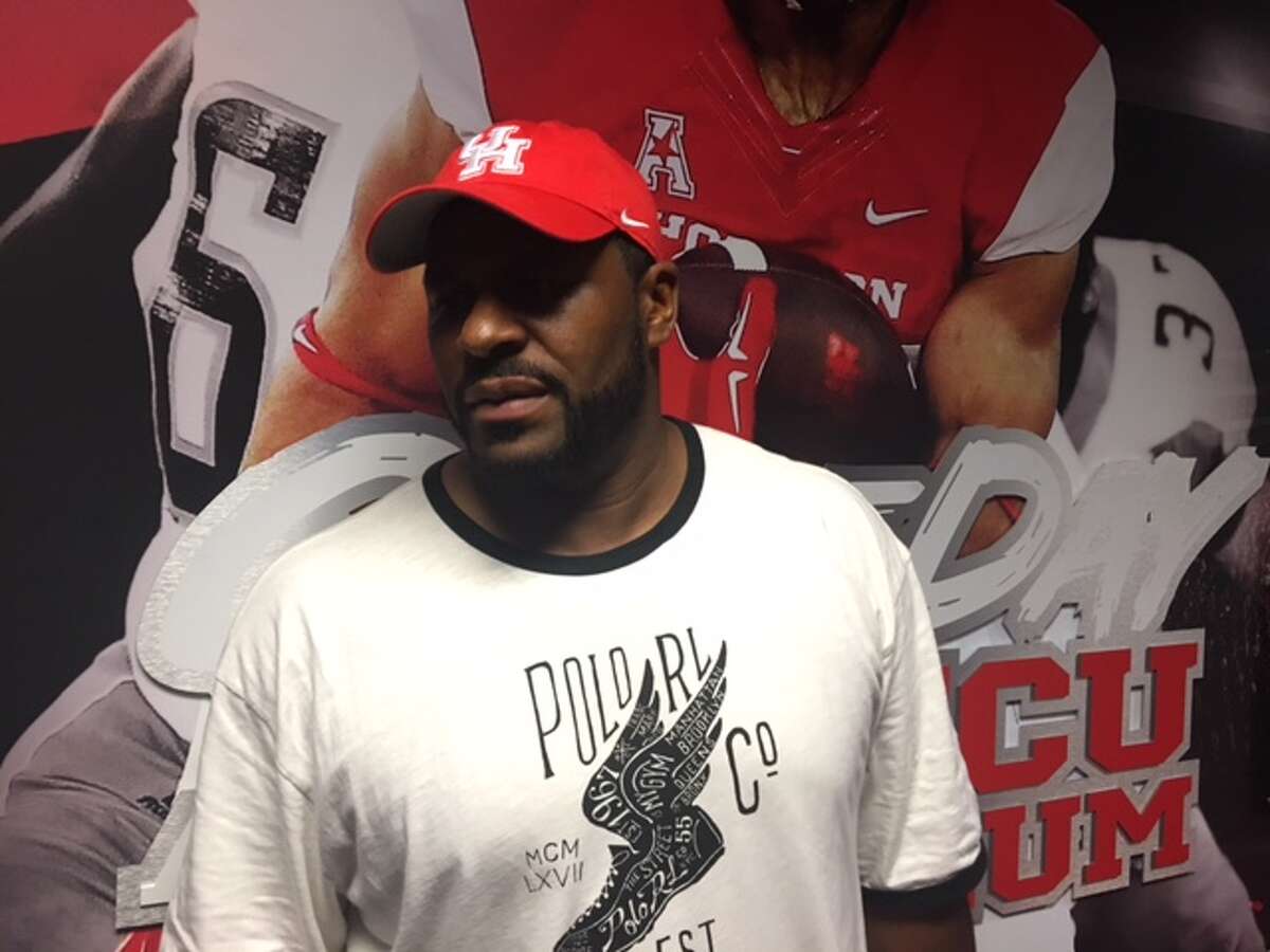 Hall of Fame running back Jerome Bettis at UH's Champions Night, Aug. 18, 2016.