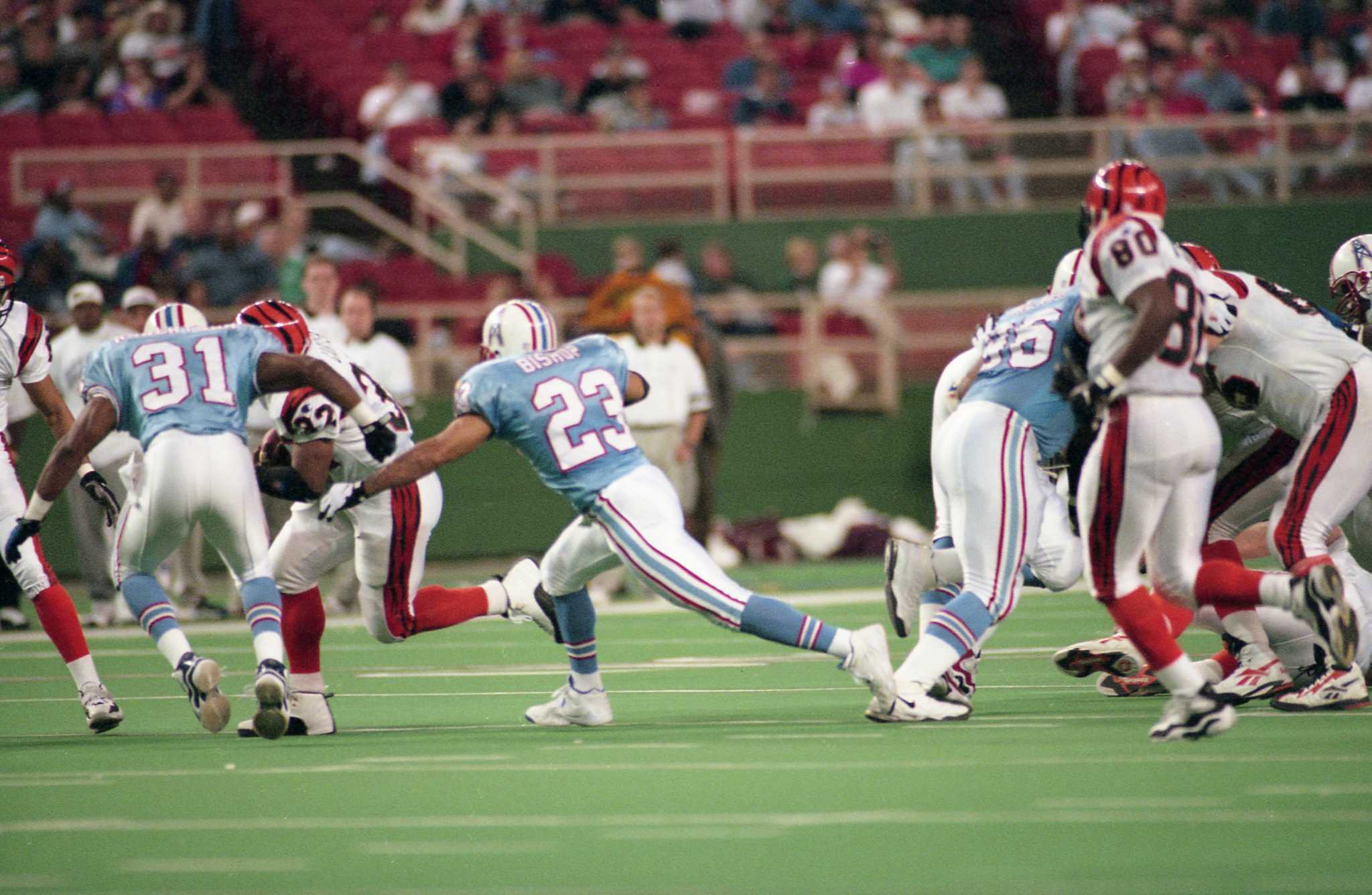 Steve McNair's rookie camp with Houston Oilers 