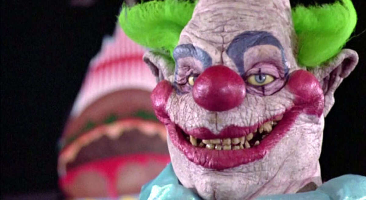 Scary clowns in movies: Killer Klowns from Outer Space (1988) Rotten Tomatoes Score: 71/100