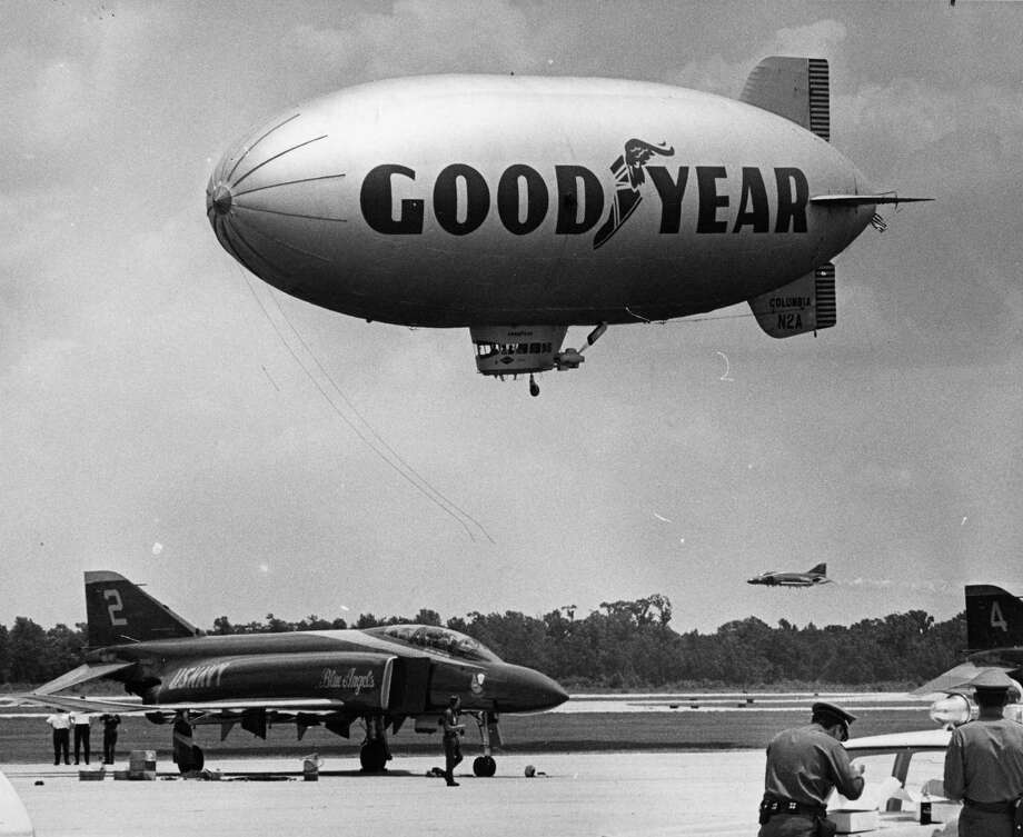 The Goodyear Blimp used to call the area home - Houston Chronicle