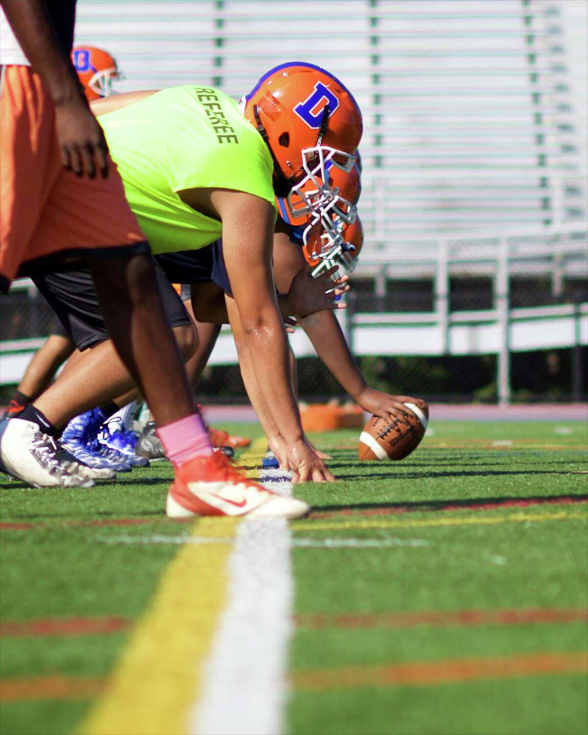 Danbury High football team hopes hard work pays off this season