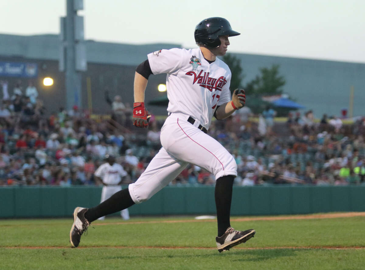 Former Niskayuna star Garrett Whitley, shown playing in a New York-Penn League game in 2016, admits it's been tough not being to follow a normal workout regimen. (Ed Burke/Special to The Times Union)
