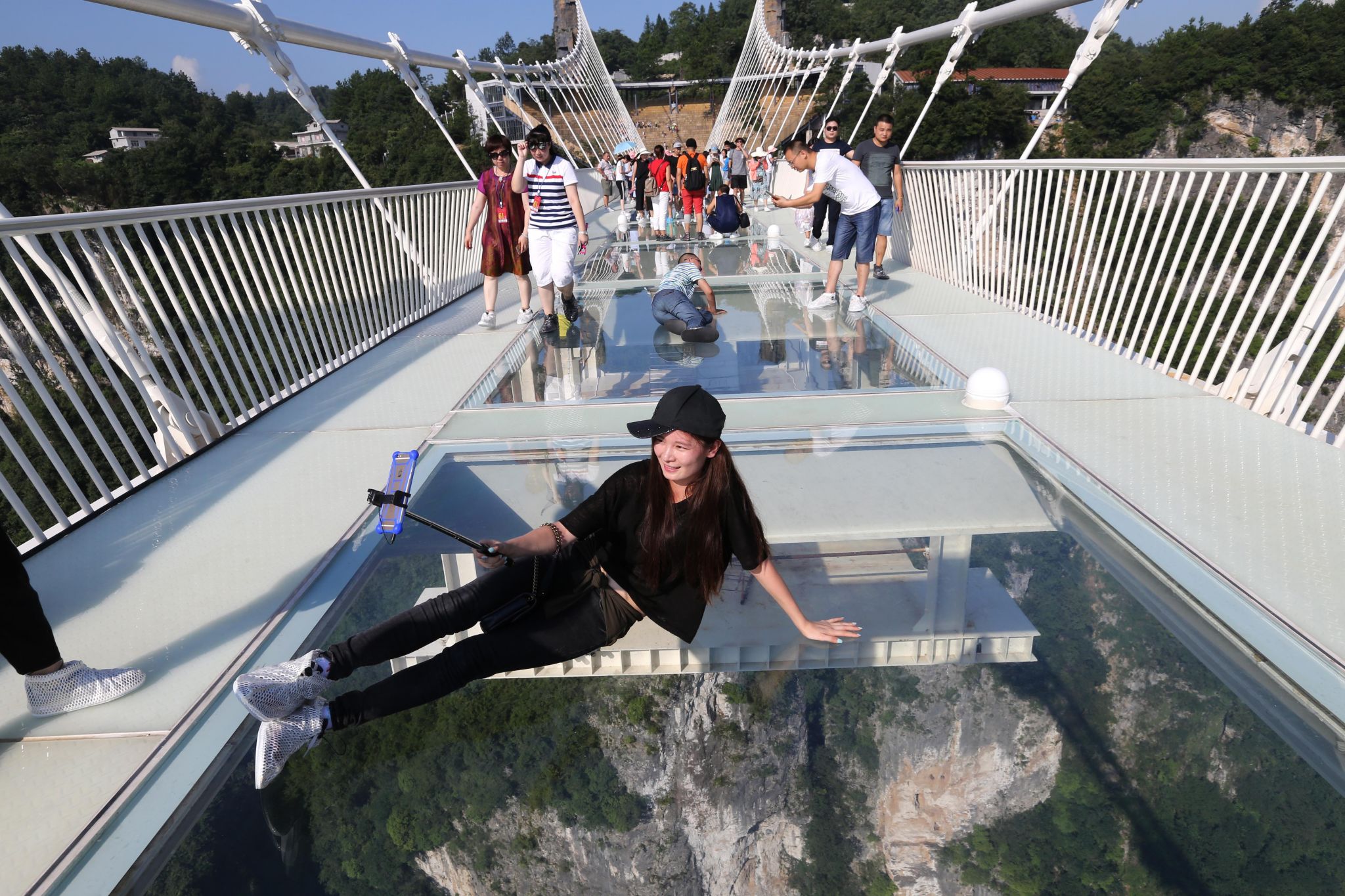 I Visited The Tallest And Longest Glass Bridge In The World