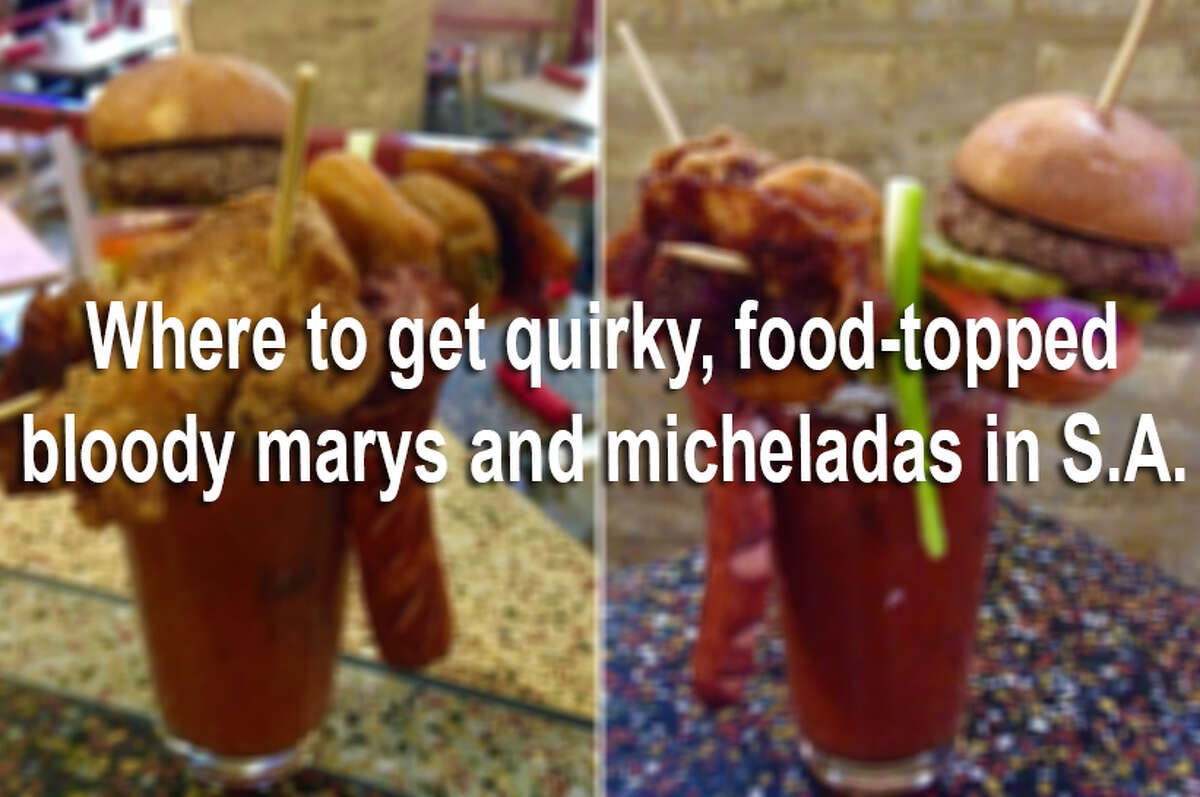 These bloody marys and micheladas include brisket, sausage and more puro ingredients only San Antonians could handle.Keep clicking to see where to get artistic, delicious and totally photo-worthy bloody marys and micheladas  around the Alamo City.