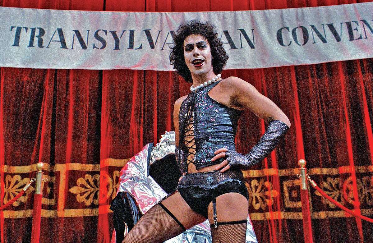Tim Curry gave a dry, yet very funny, response to someone calling his early-career turn as Dr. Frank-N-Furter (in photo) in the original 'Rocky Horror Picture Show' the actor's 'enduring legacy.'