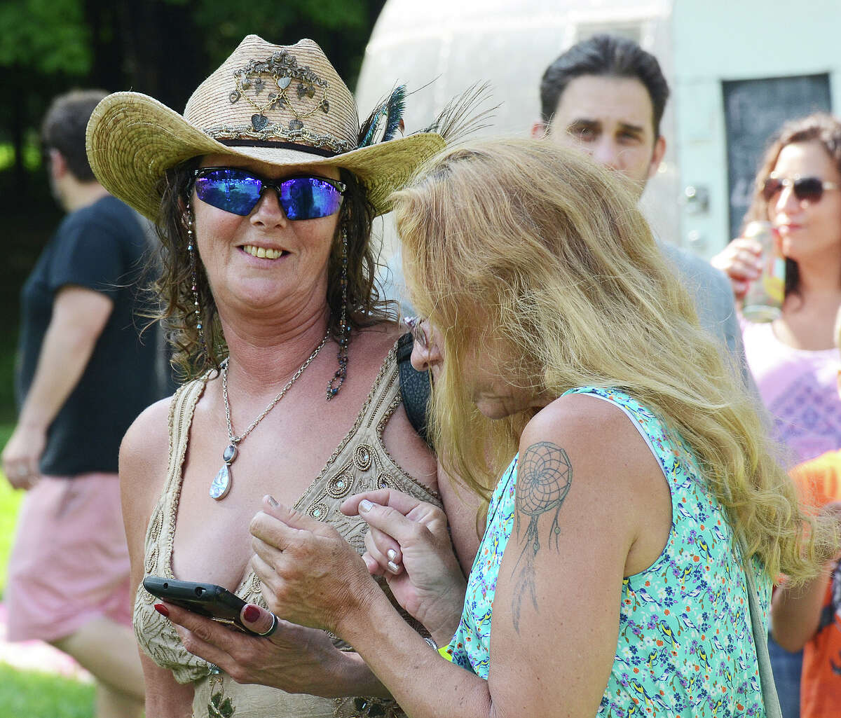 Scenes from the second annual Forever Grateful Music Festival at the Ives Concert Center in Danbury on August 20, 2016. Over 10 bands performed on two stages celebrating the music of The Grateful Dead, Allman Brothers, Bob Marley, and more. Festival goers enjoyed food, exhibitors and dancing.