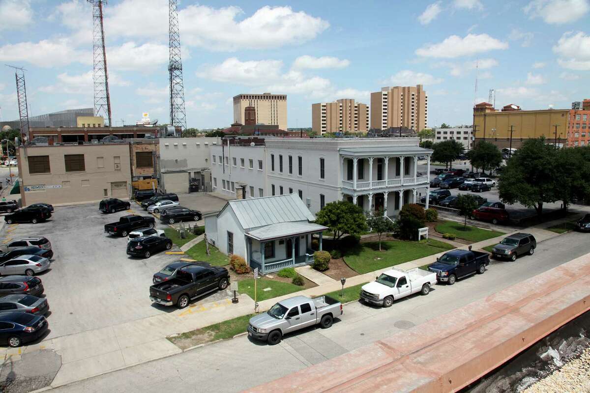 GrayStreet Partners has bought this 1.1-acre property at the corner of 4th and Alamo streets from Hearst, county property records show. The property includes two historic buildings and two parking lots.