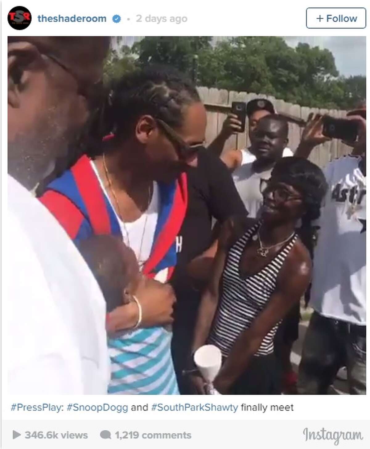 Snoop Dogg Meets With One Lucky Fan In