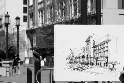 Architect S Love Of San Francisco Buildings Shows In His Sketches