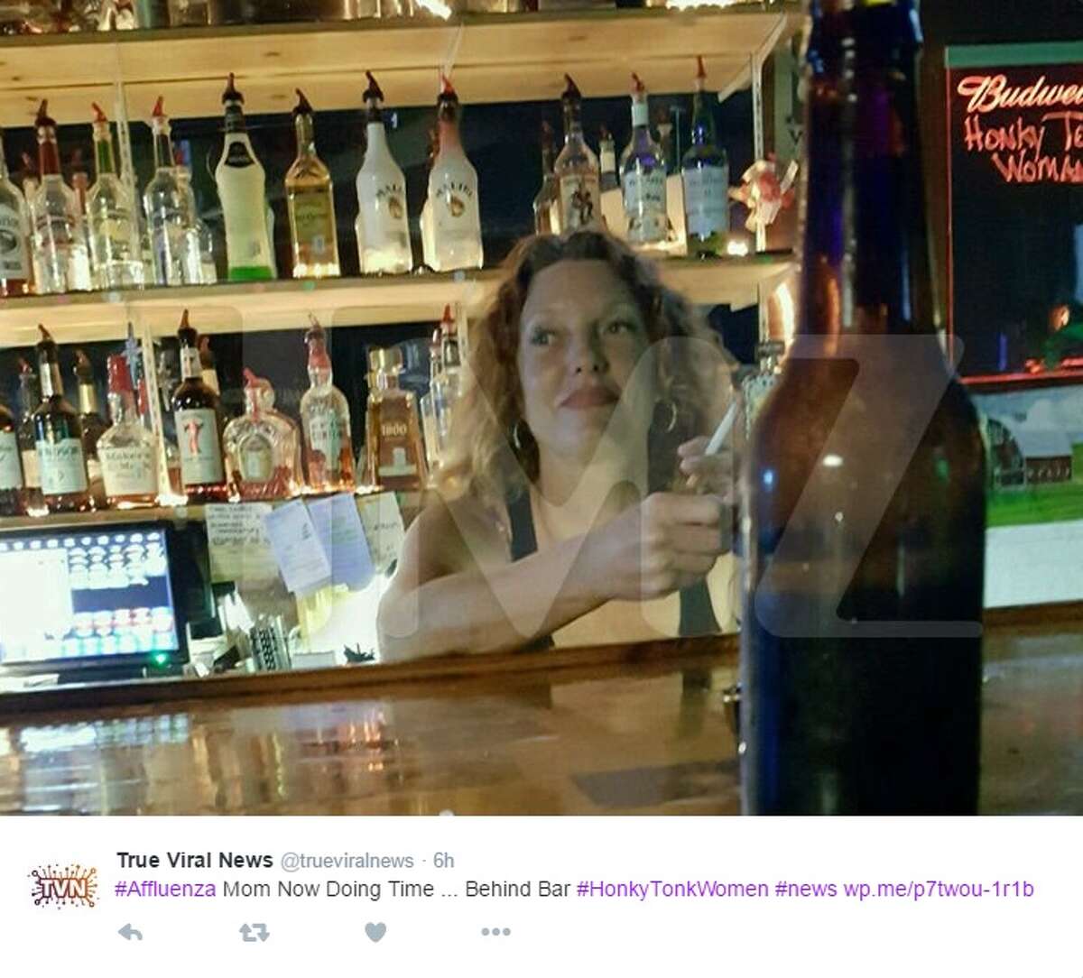 Tonya Couch, mother of the "affluenza teen" Ethan Couch," is now working at a bar in Azle, Texas.
