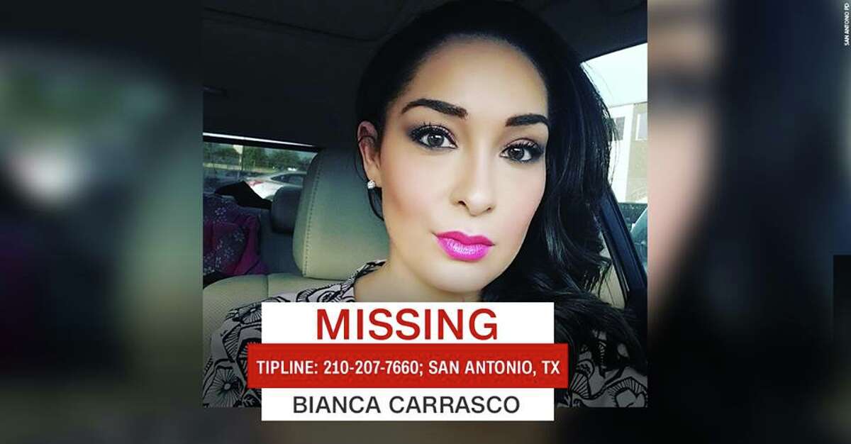 Bianca Z. Carrasco, 29, was last seen May 1 on the Northeast Side. The San Antonio Police Department is looking for tips to her whereabouts.