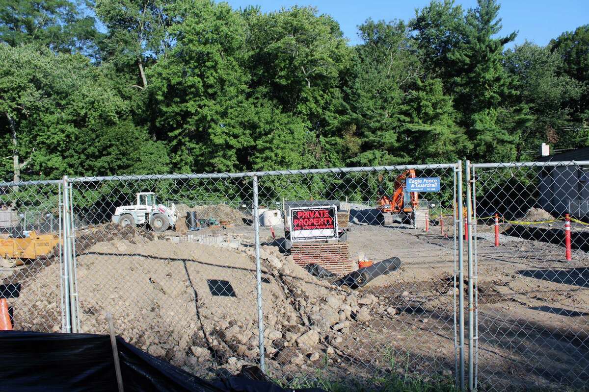 The future site of Shake Shack, 1340 Post Road, Darien, Conn., on Aug. 23, 2016.