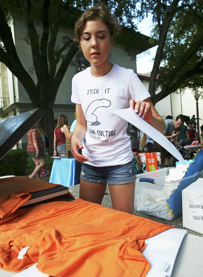 Dildos Descend On Ut Austin In Cocks Not Glocks Protest Of Guns On Campus San Antonio 2010