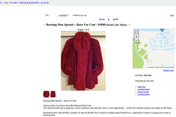The Most Ridiculous Expensive Burning Man Items For Sale On Craigslist Houstonchronicle Com