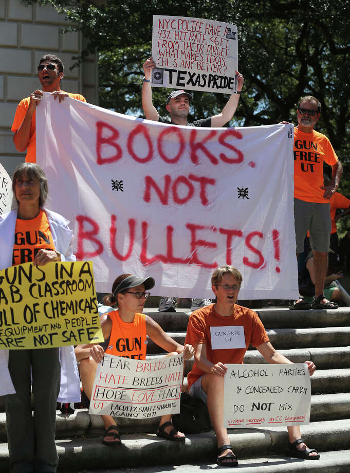 Dildos Descend On Ut Austin In Cocks Not Glocks Protest Of Guns On Campus San Antonio 0517