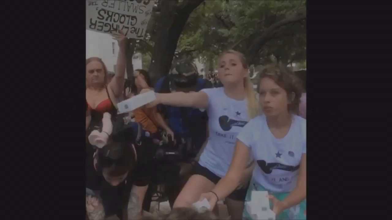 Dildos Descend On Ut Austin In Cocks Not Glocks Protest Of Guns On Campus