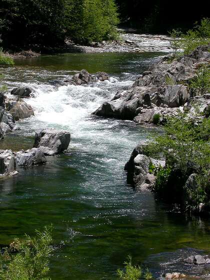 Alone With Nature Along Yuba River Sfchronicle Com