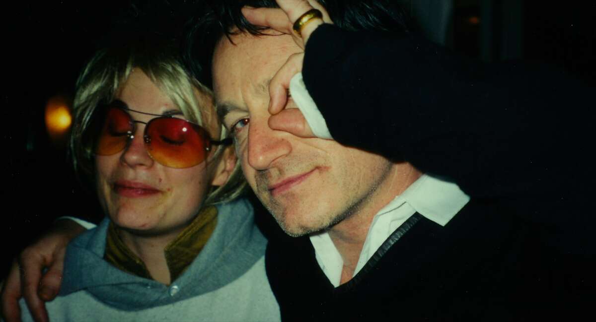 Savannah Knoop (as JT Leroy) and Bono in the new documentary "Author: The JT LeRoy Story," a Magnolia Pictures release.