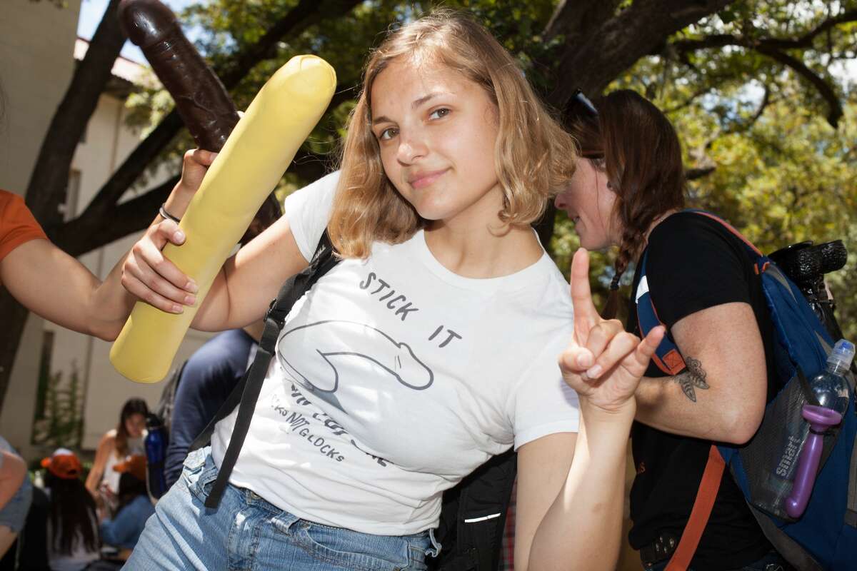 Nsfw Shirt Spotted At Cocks Not Glocks Protest At University Of Texas At Austin