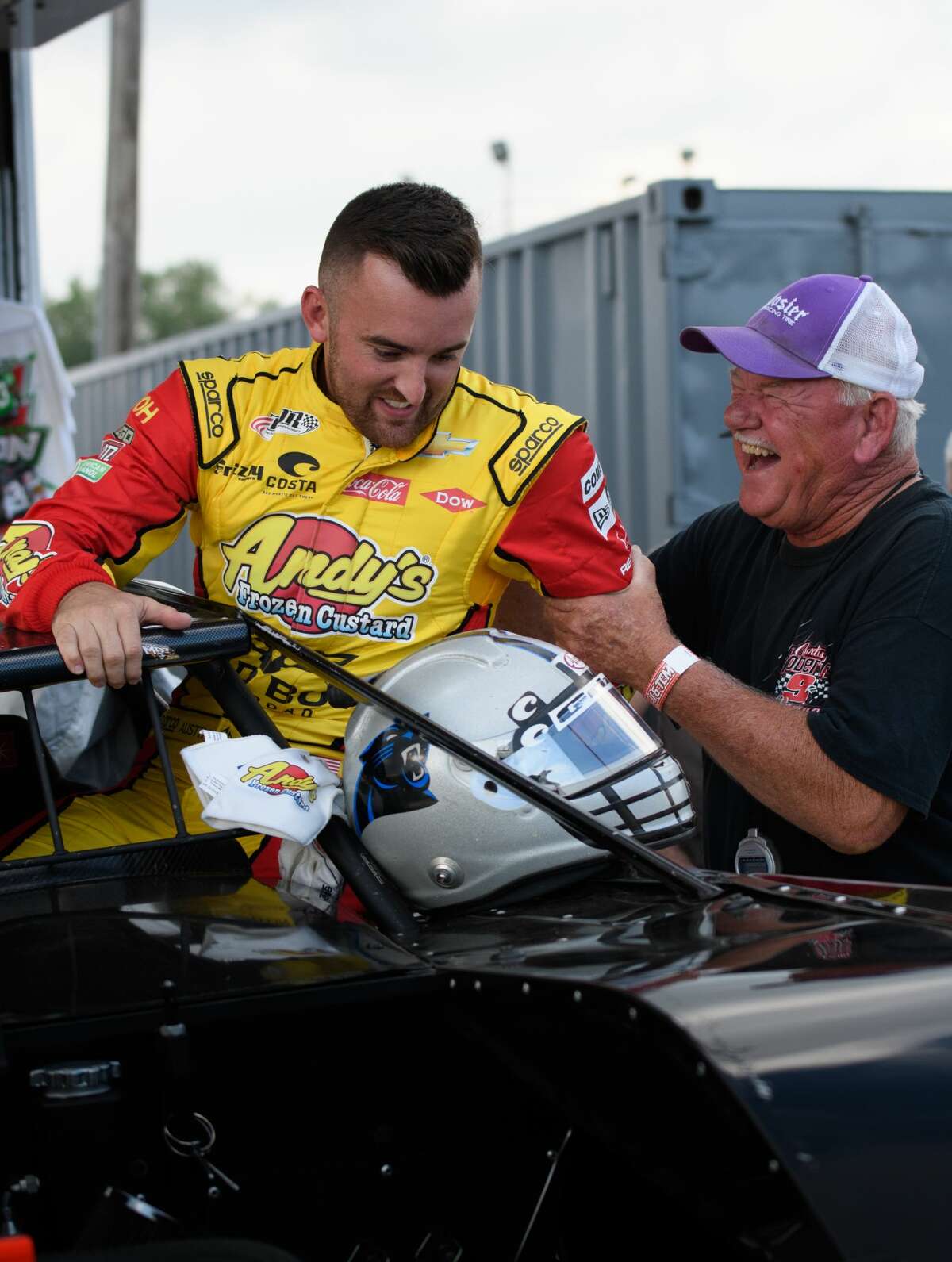 NASCAR driver Austin Dillon returns to dirt racing for a night at Tri