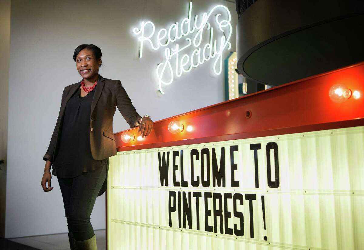 Pinterest Chief Diversity Officer Candace Morgan poses for a portrait at the Pinterest offices on Tuesday, Jan. 19, 2016 in San Francisco. (LiPo Ching/Bay Area News Group/TNS)