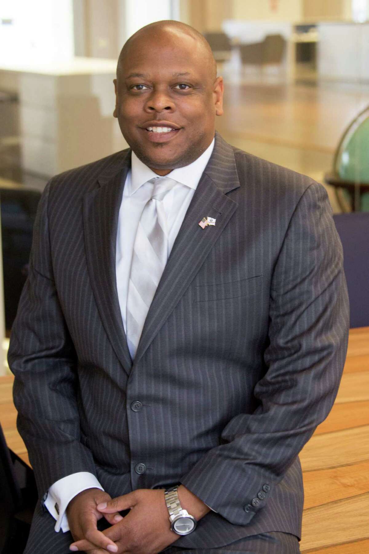 Kevin Fulton is a candidate for Harris County 11th Civil District Court. (JeremyÂ CarterÂ / Houston Chronicle