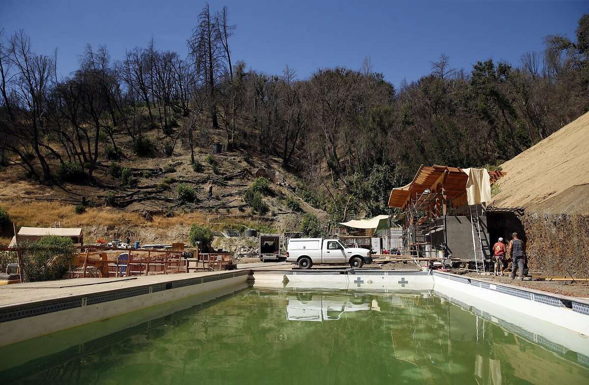 Nudist mecca Harbin Hot Springs still rebuilding after Valley Fire, two