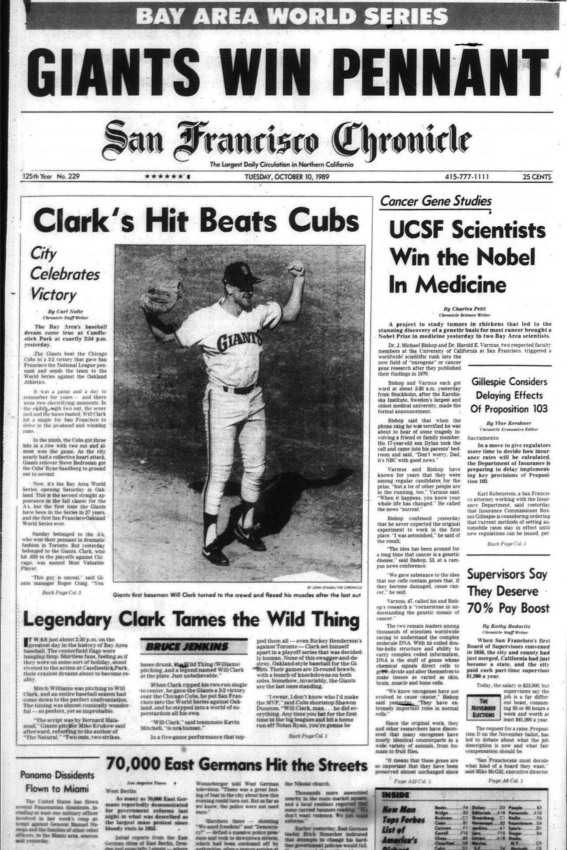 Chronicle Covers: The Thrill of the Giants