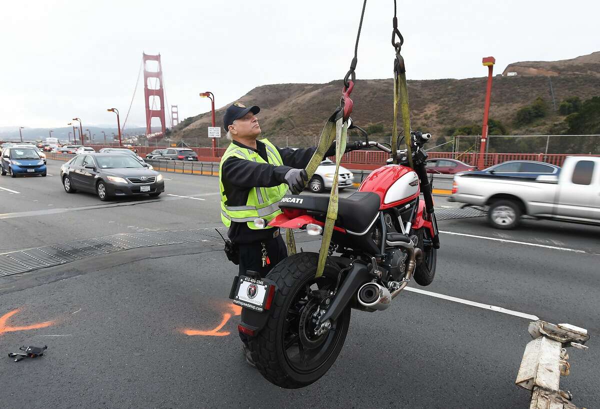 Motorcyclist killed on Golden Gate Bridge was Larkspur man