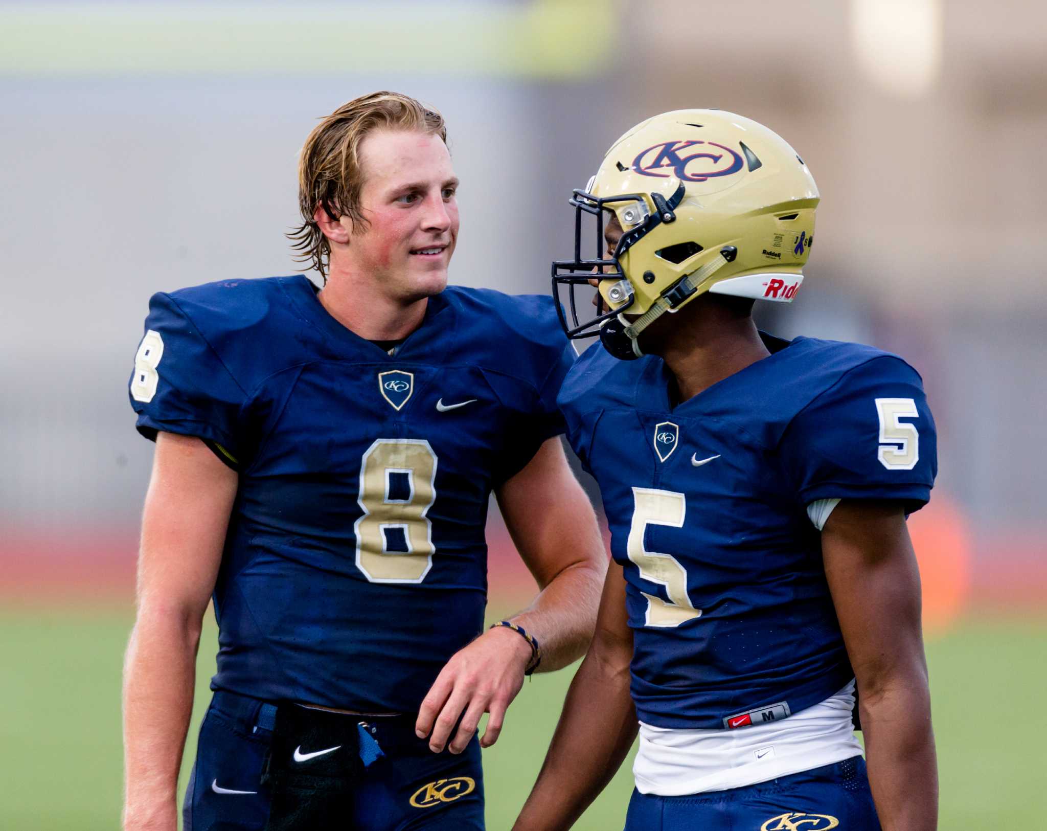 Qb Bryson Powers Pushes Klein Collins Over His Former Cy Woods