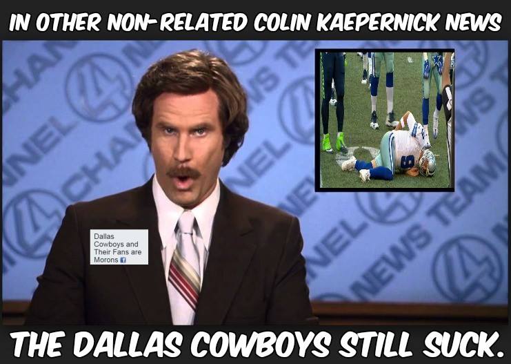 Dallas Cowboys and Their Fans are Morons