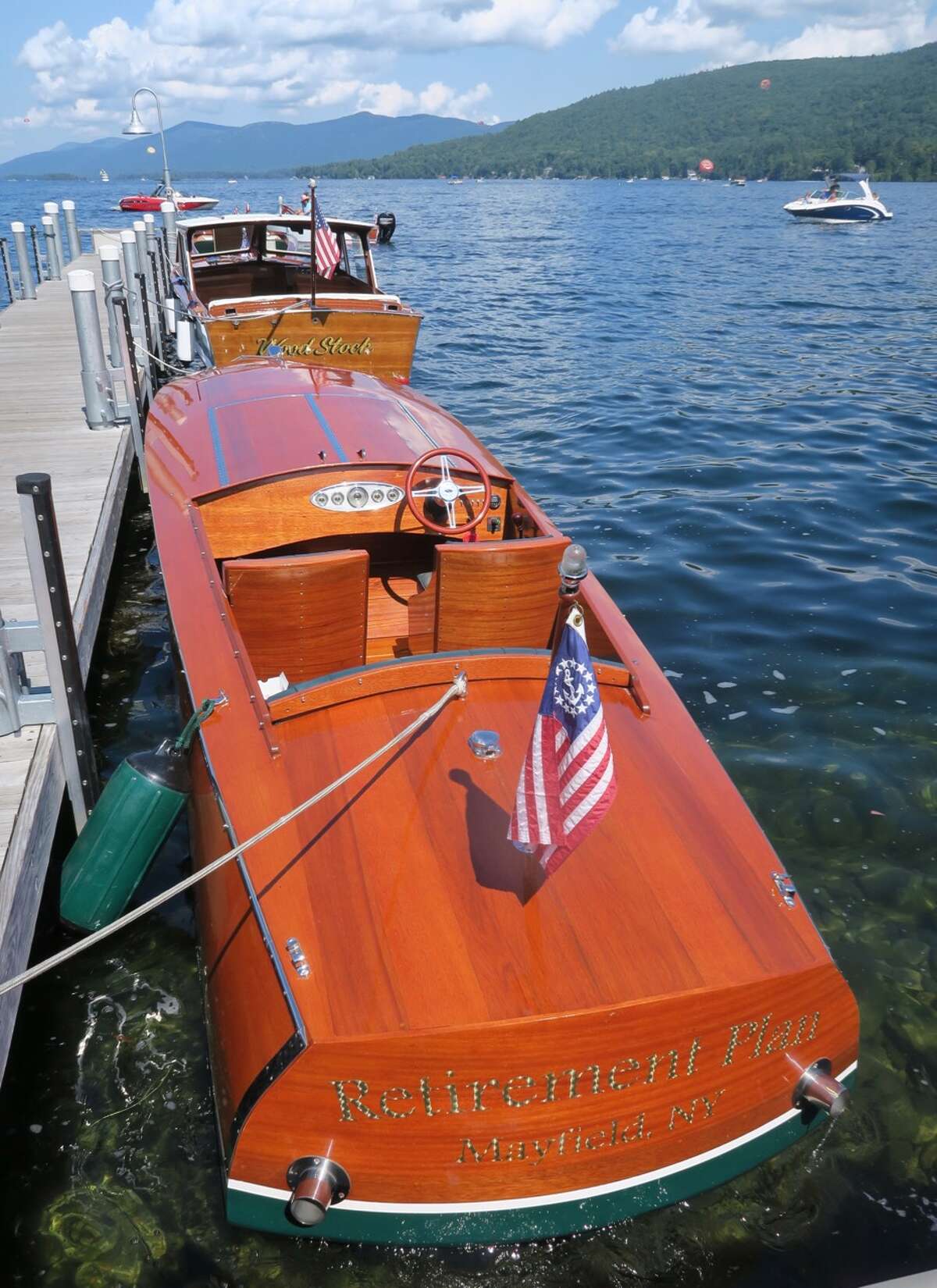 photos: wooden boats rendezvous on lake george