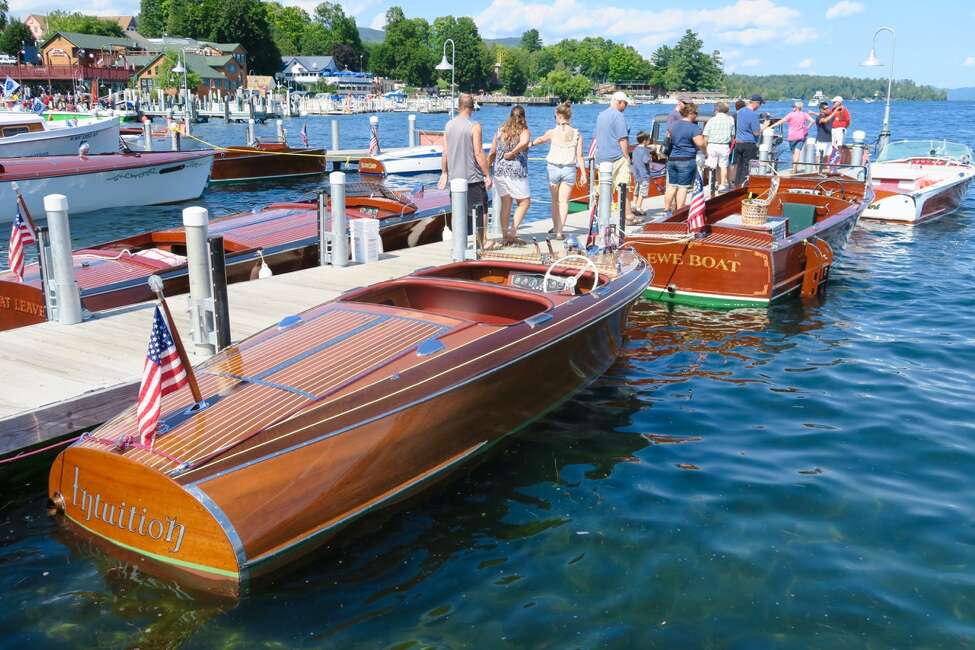 Photos Wooden boats rendezvous on Lake